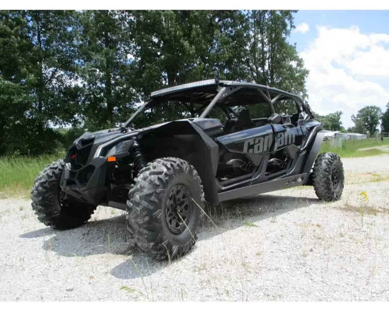 Trail Armor Full Skids Trimmed Sliders Can-Am Maverick X3 2017-2024 - TA012FULLSKID-CAMX3MAX trimmed sliders
